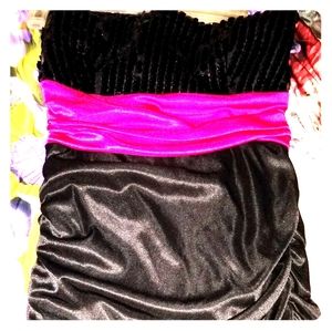 Strapless party dress